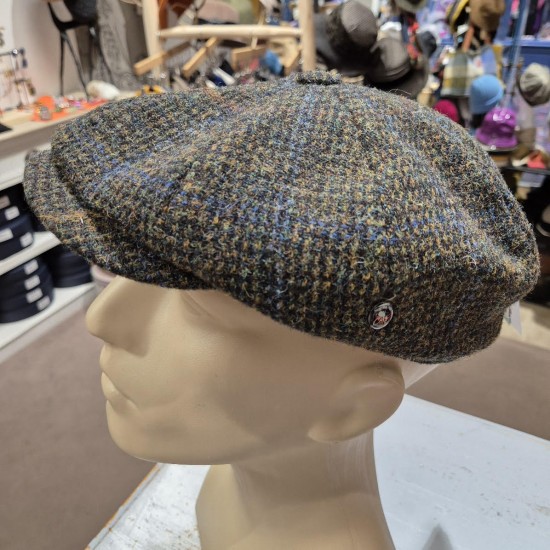 Harris Tweed Cap by City Sport