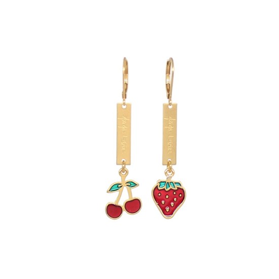 Boucles d'oreilles Cerise...