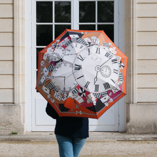 Parapluie Canne Horloge Piganiol